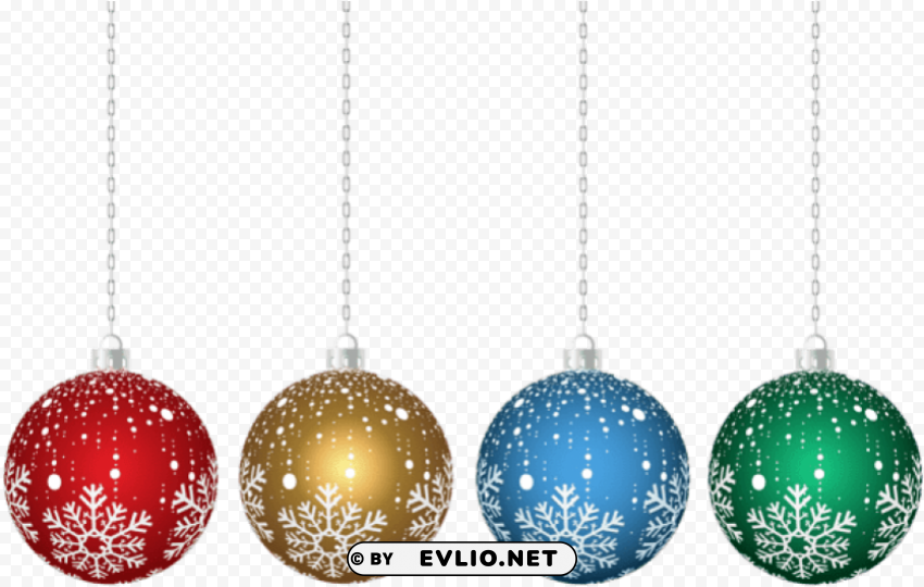 christmas hanging ornaments transparent - christmas ornaments clipart transparent background High-resolution PNG images with transparency