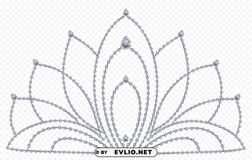 Diamond Tiara PNG Clipart With Transparency