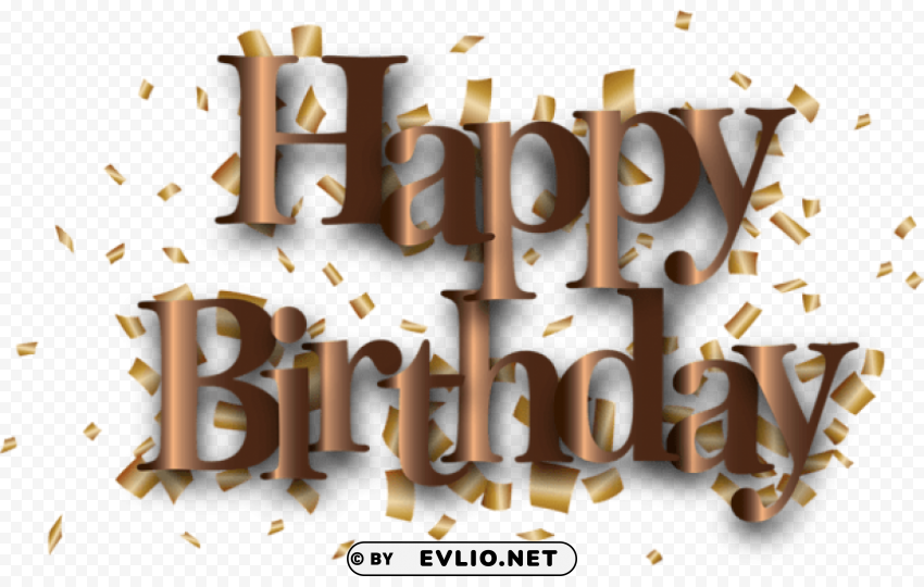 Happy Birthday Isolated Icon In HighQuality Transparent PNG