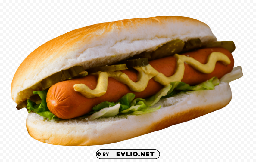 hot dog free Transparent Background Isolated PNG Character