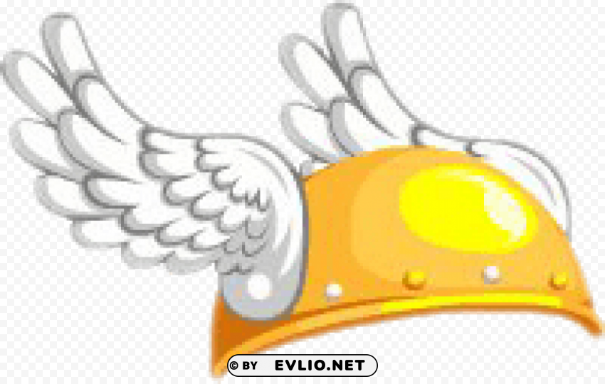 legends hermes winged helmet PNG Graphic Isolated with Clarity