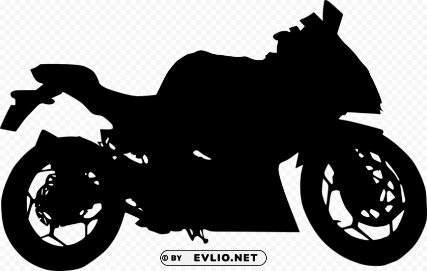 motorcycle silhouette Free PNG images with transparent background