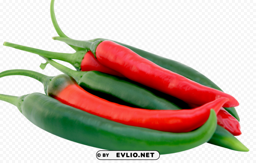red and green chilli peppers Free PNG images with transparent layers