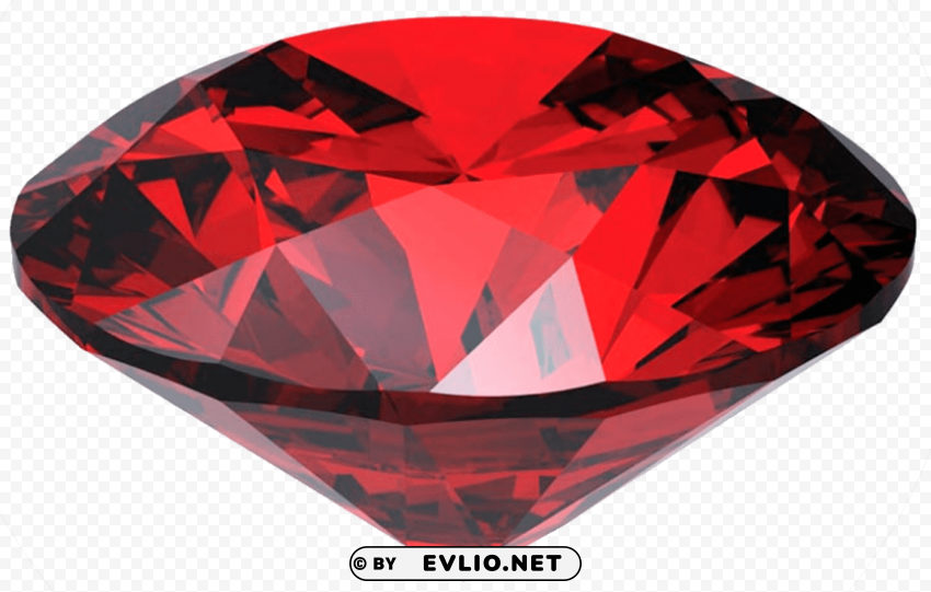 ruby stone gem Isolated Character on HighResolution PNG