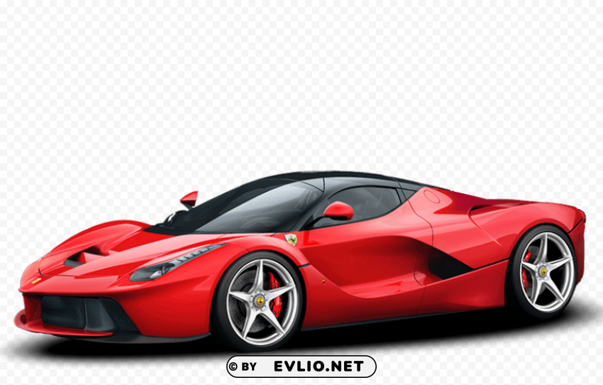 Ferrari PNG Image With Clear Isolated Object