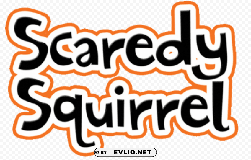 scaredy squirrel logo Background-less PNGs