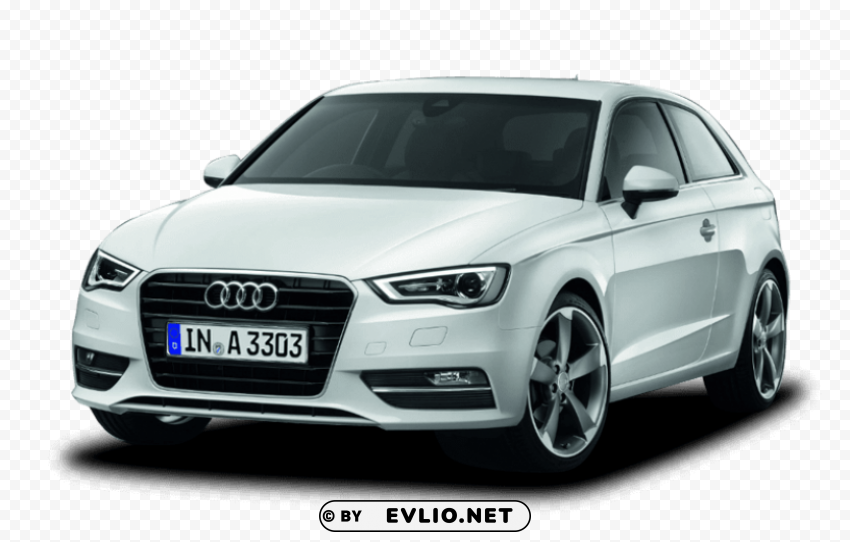 white audi Transparent PNG images for printing