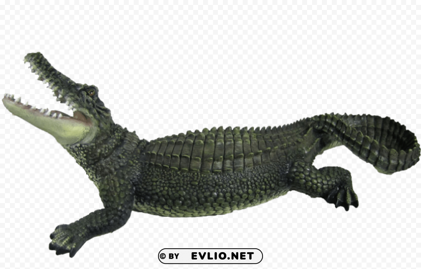 Crocodile Isolated Design In Transparent Background PNG