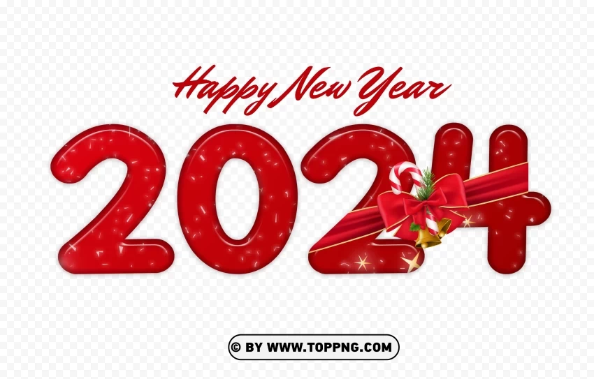 New Year 2024  Clipart Images For Happy PNG Files With Alpha Channel