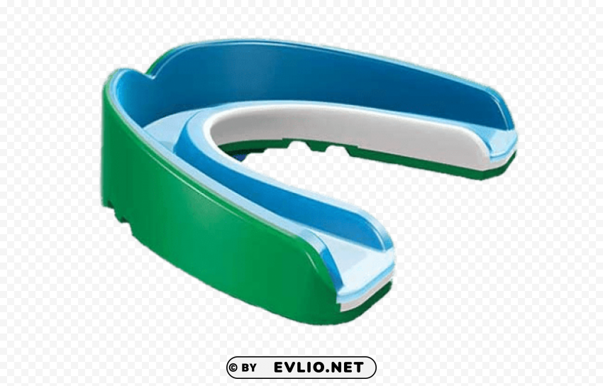 PNG image of blue green mouthguard PNG files with transparent canvas extensive assortment with a clear background - Image ID a09f2c92