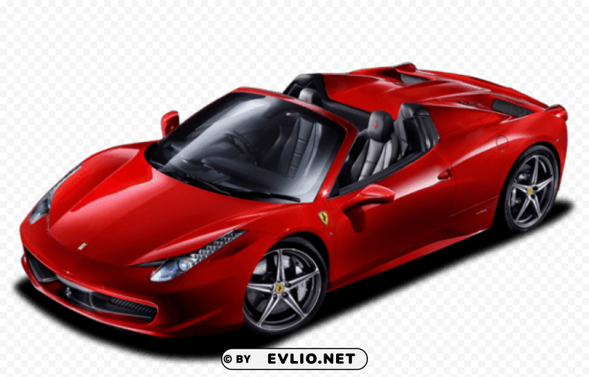 Ferrari Top Clear Background PNG With Isolation