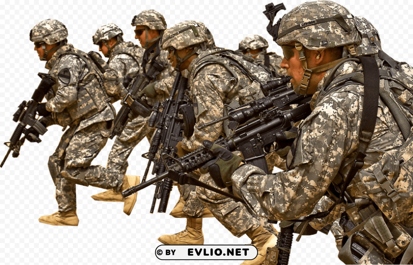 soldiers PNG images without BG