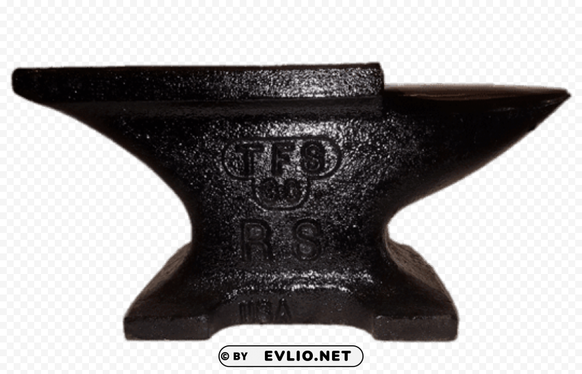 blacksmith anvil PNG for digital design