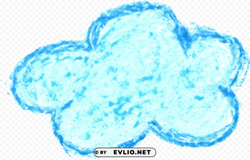 cloud crayon Transparent PNG images free download