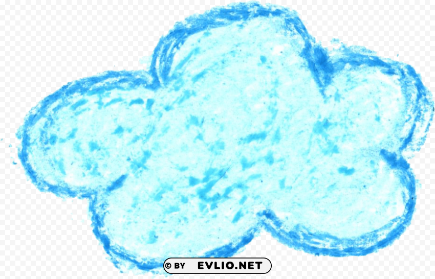 Cloud Drawing PNG With Transparent Background For Free