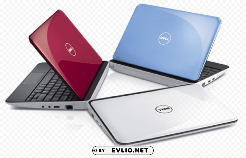 dell laptop Isolated Artwork in Transparent PNG
