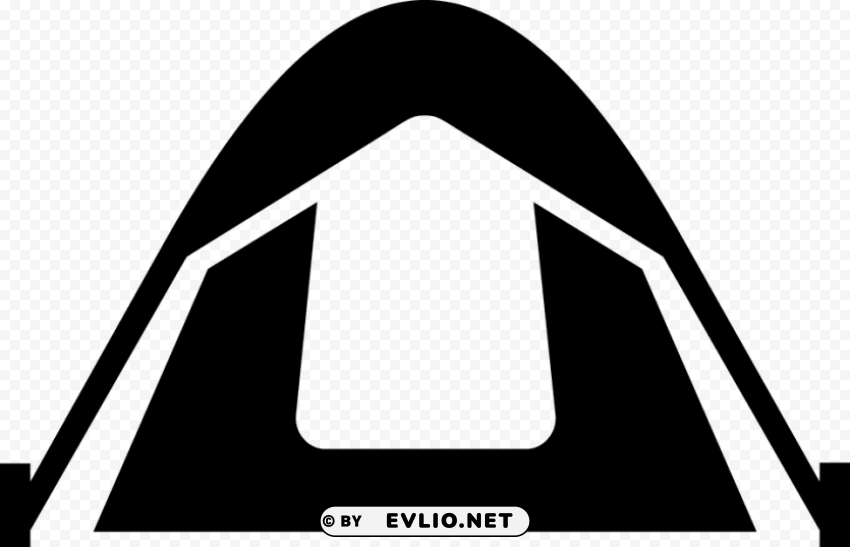 black tent PNG graphics with transparent backdrop clipart png photo - 2d3b2ce4