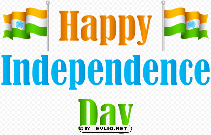 india happy independence day transparent PNG images with no royalties clipart png photo - 89d7b0c6