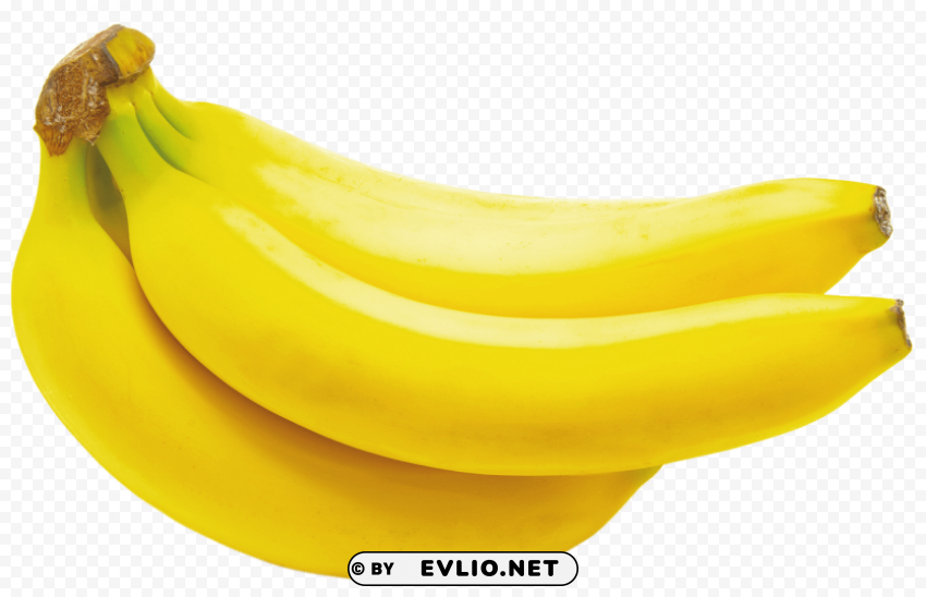 banana's Clean Background Isolated PNG Graphic