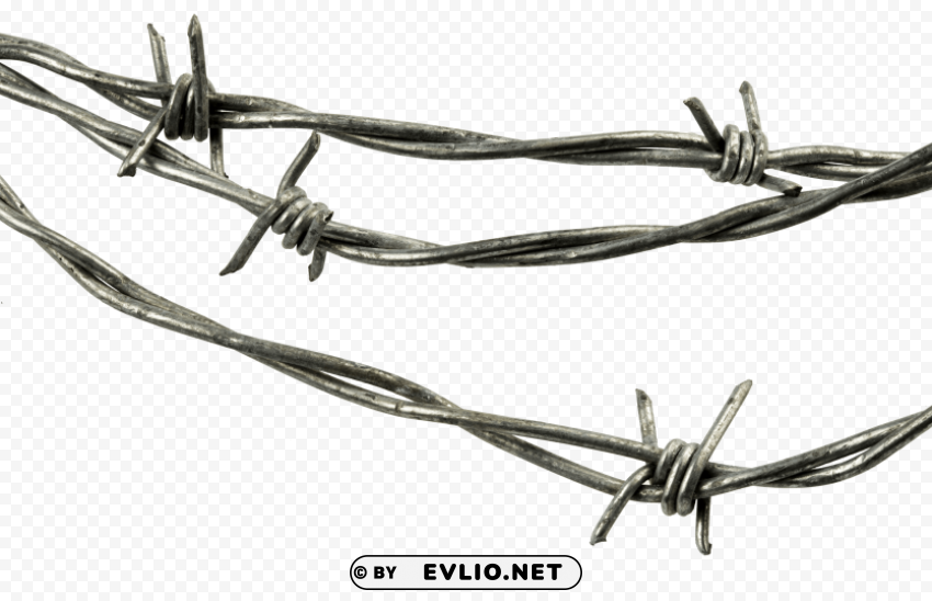 barbwire PNG transparent graphics for projects