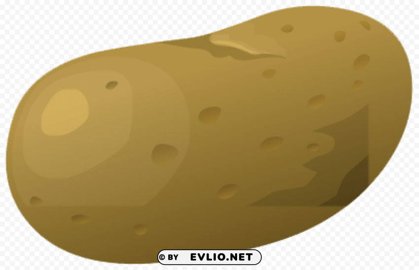 Transparent potato PNG with no background for free PNG background - Image ID 2ba87575
