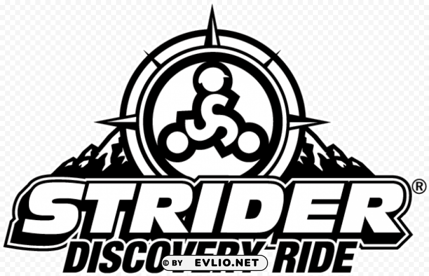 strider bike logo PNG with transparent background free