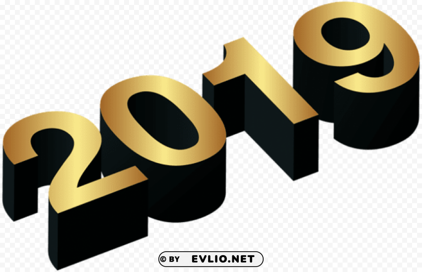 2019 gold black PNG graphics with clear alpha channel broad selection