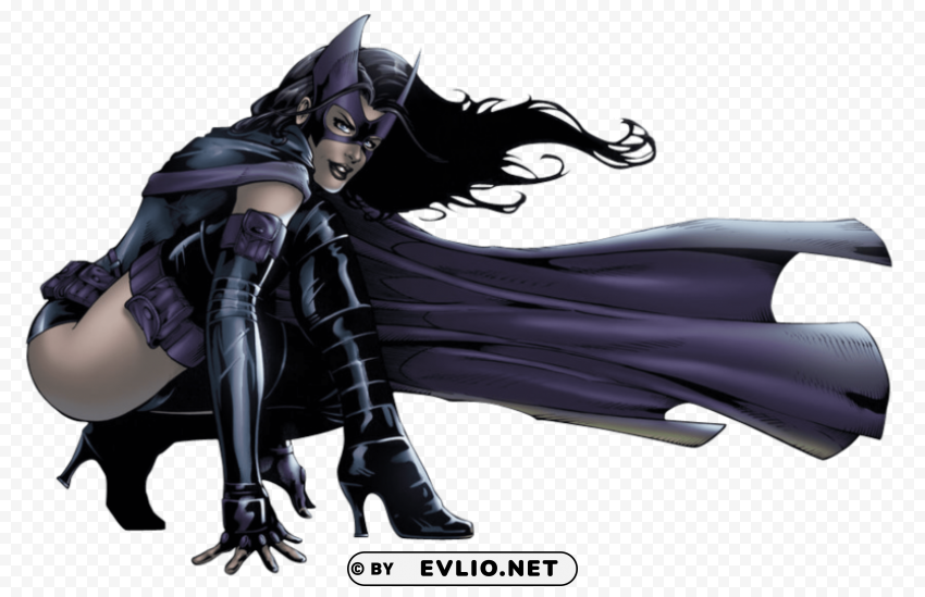 catwomen Isolated Object on Transparent Background in PNG