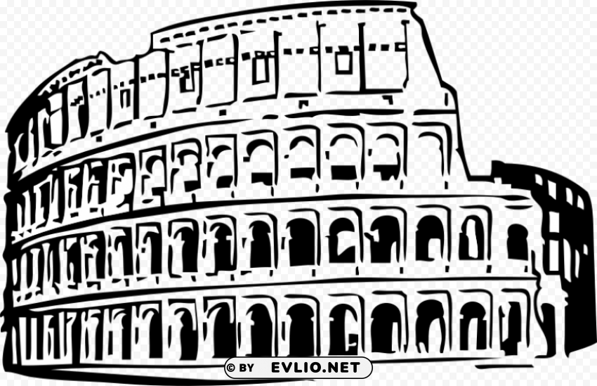 colosseum Isolated Subject on HighQuality Transparent PNG clipart png photo - f6ba107c