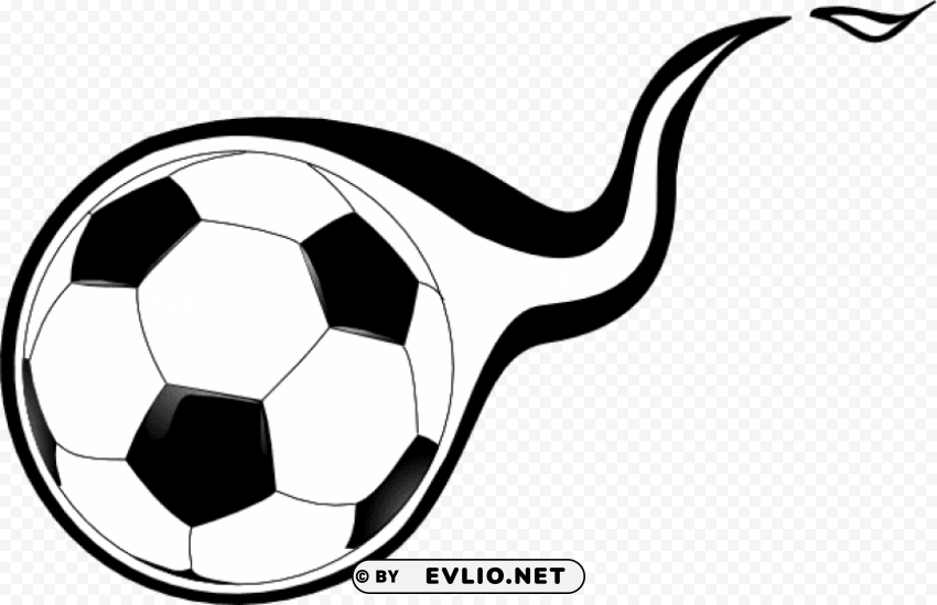 soccer ball fire black and white Clear PNG pictures package PNG transparent with Clear Background ID d2db04fa