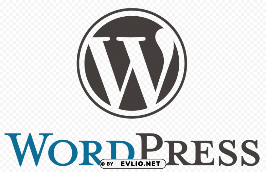 wordpress logo Transparent Background PNG Isolated Item