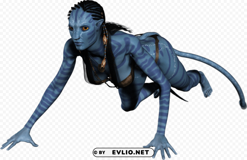 avatar neytiri PNG with Isolated Object