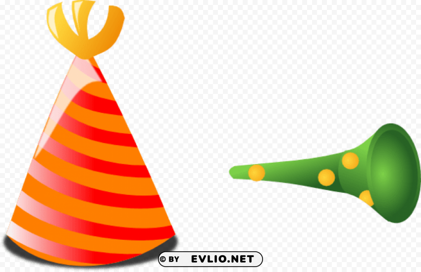 birthday horn PNG files with transparent elements wide collection PNG transparent with Clear Background ID 35c833ee