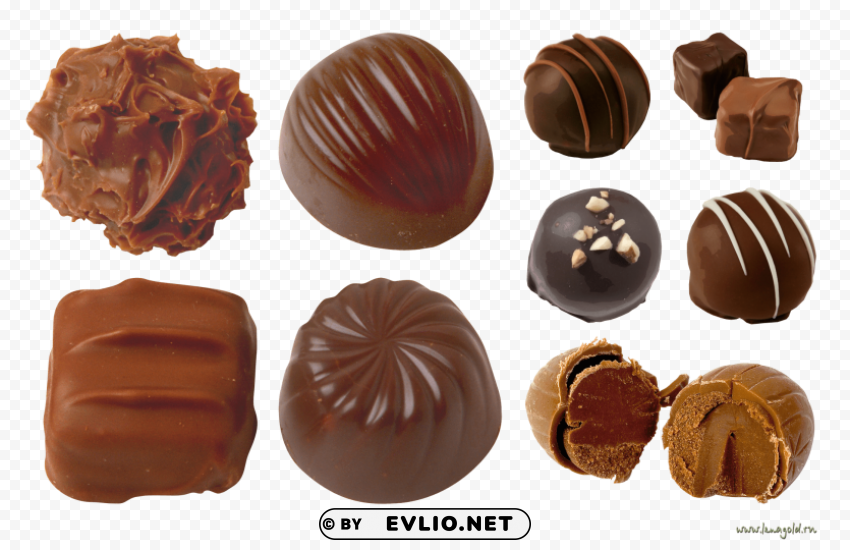 Chocolate Isolated Design In Transparent Background PNG