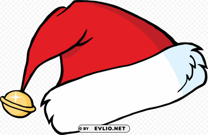 santa hat cartoon PNG images with transparent overlay PNG transparent with Clear Background ID 76b75fec