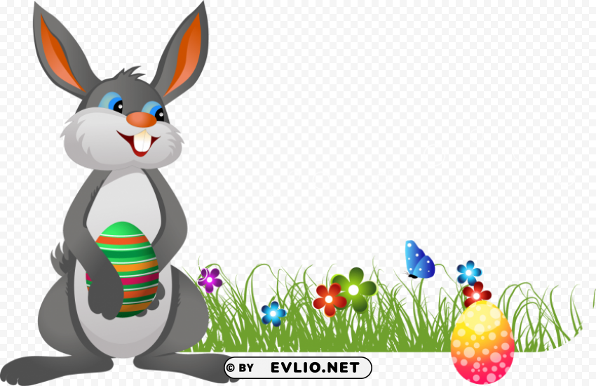 transparent easter bunny Isolated Subject on Clear Background PNG PNG transparent with Clear Background ID 118d46b3