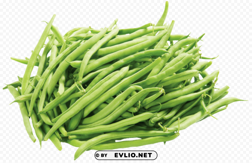 green beans PNG Image with Transparent Isolation