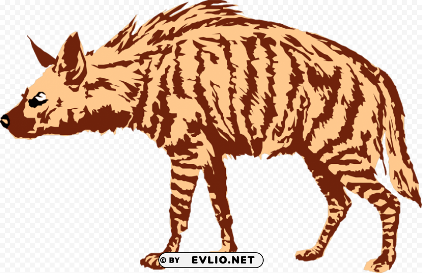 hyena art PNG transparent images for printing png images background - Image ID 5e7d0b47