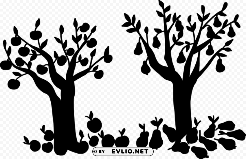 nature background silhouette PNG transparent design