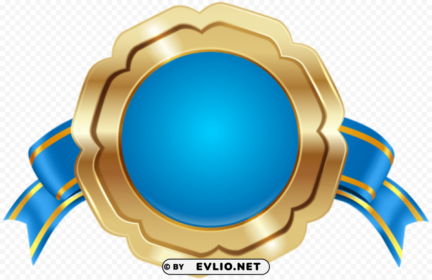 seal badge blue Transparent PNG images free download