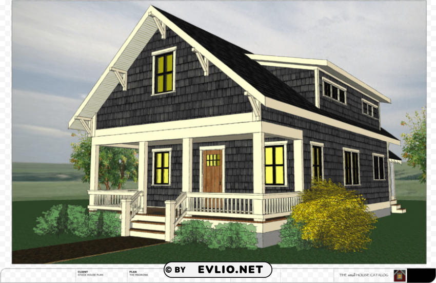 small new england style house ClearCut Background PNG Isolated Item PNG transparent with Clear Background ID 03db205c