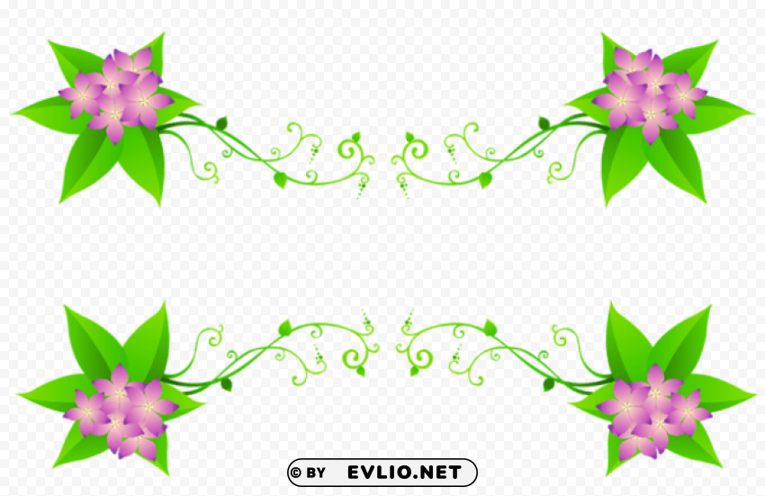 PNG image of spring flowers decoration Transparent PNG graphics complete archive with a clear background - Image ID c8fc0347