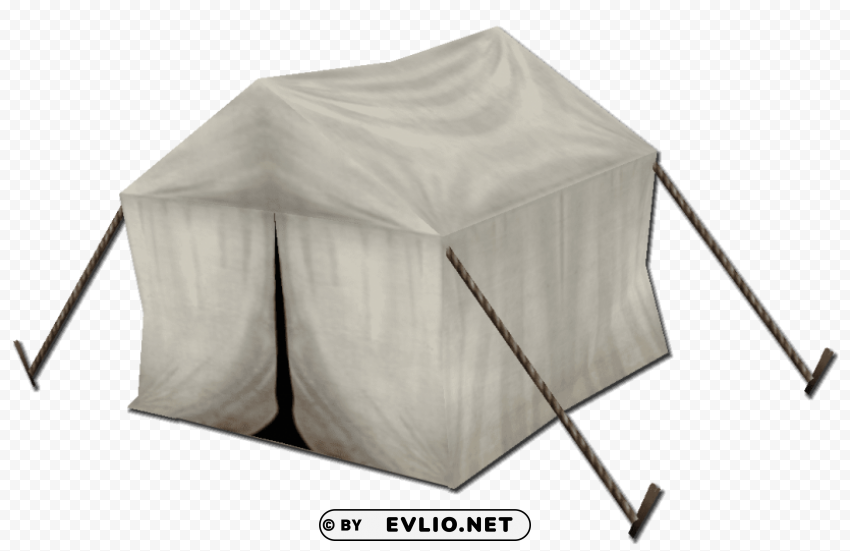 White Tent PNG Transparent Backgrounds