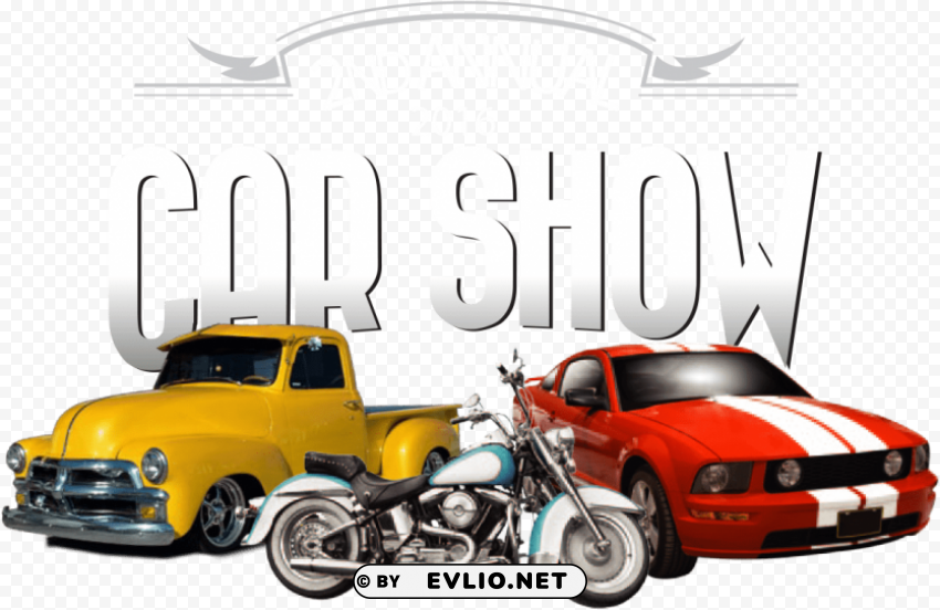 car truck and bike show Clear PNG graphics free