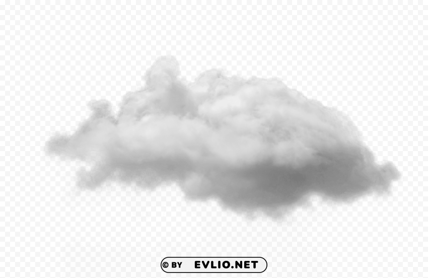 PNG image of cloud PNG for overlays with a clear background - Image ID 25d399bd