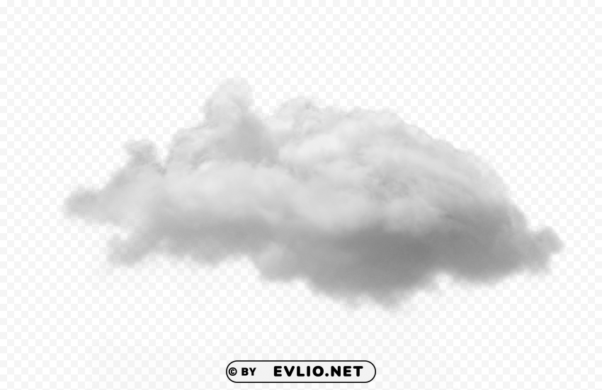 cloud 8 Transparent PNG Isolated Object Design