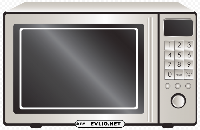 microwave Isolated PNG Object with Clear Background