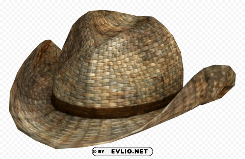 cowboy hat download PNG with Transparency and Isolation