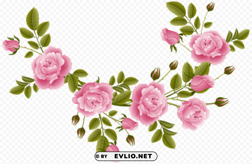 rose decoration transparent Free download PNG images with alpha transparency clipart png photo - ef1ba787