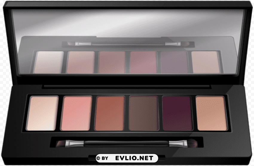 eyeshadow palette Isolated Graphic with Transparent Background PNG